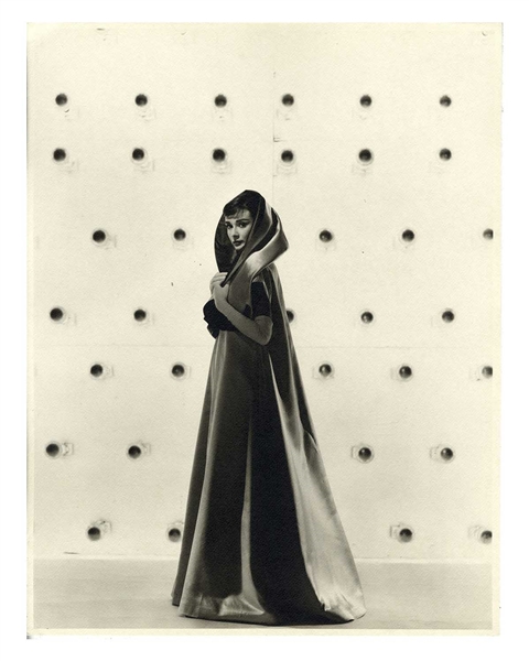 Large 11 x 14 Paramount Studio Portrait of Audrey Hepburn From Funny Face -- From Audreys Personal Collection